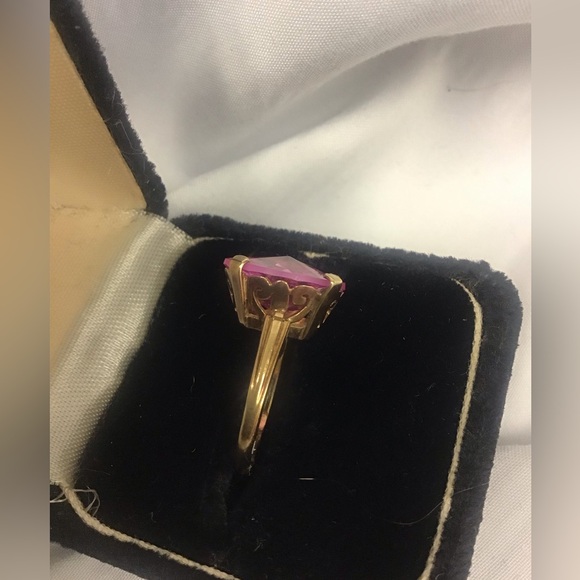 Pink Tourmaline Ring- SOLD - Picture 2 of 7
